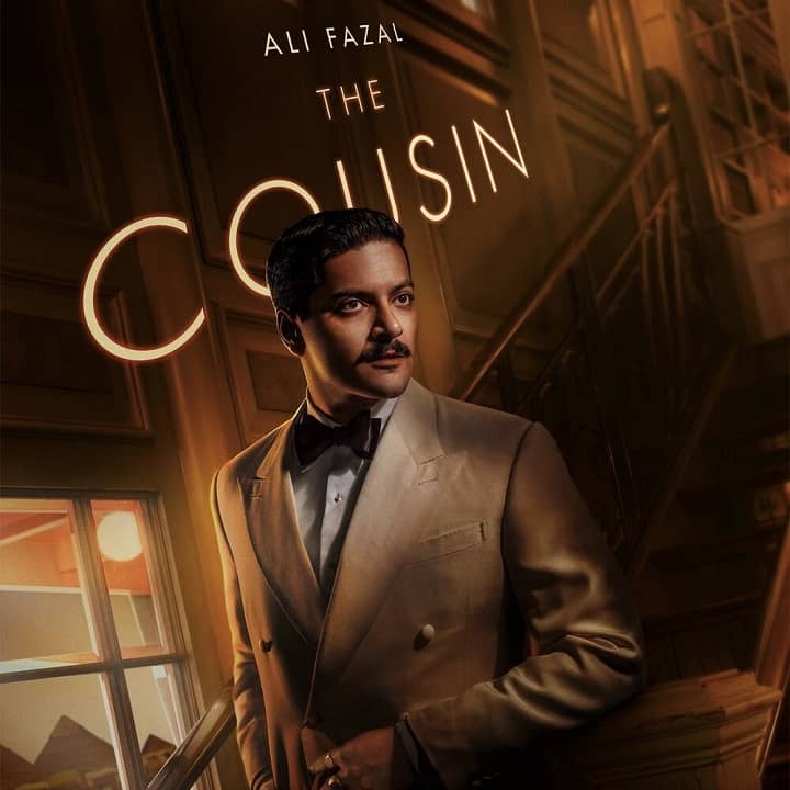 Indian actor Ali Fazal in Death on the Nile movie