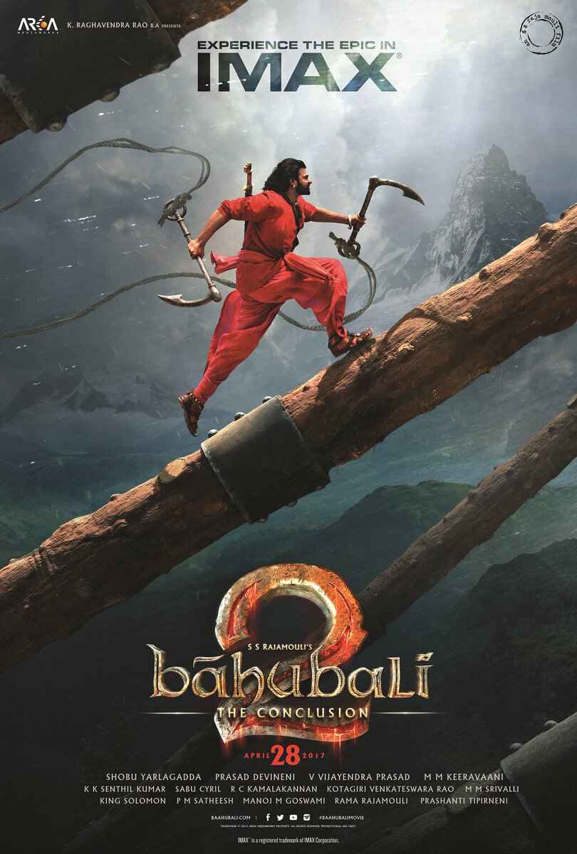 Baahubali The Conclusion IMAX Poster