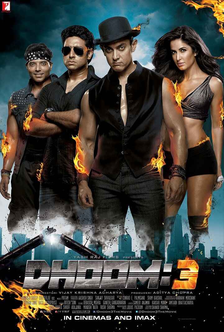 Dhoom 3 in IMAX poster