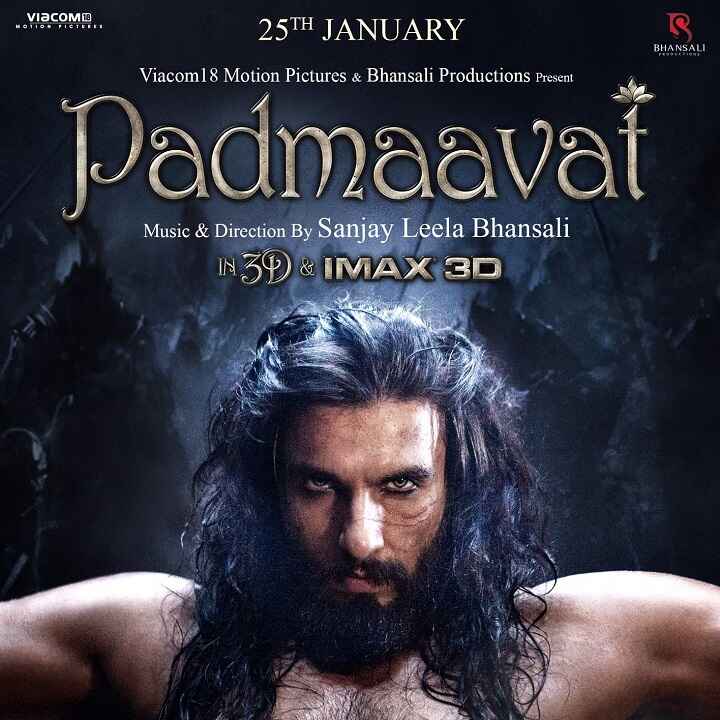 Padmaavat IMAX 3D poster