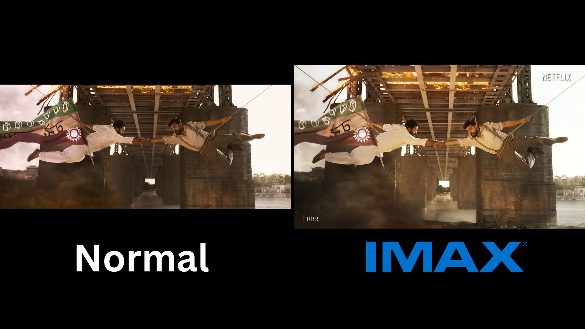 RRR Normal vs IMAX difference