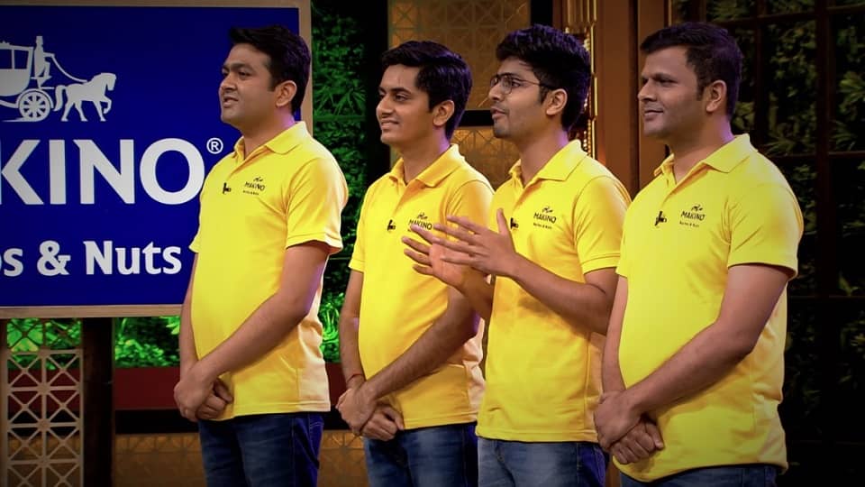 Makino Nachos on Shark Tank India