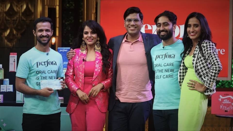 Perfora with Jatan Bawa and Tushar Khurana on Shark Tank India