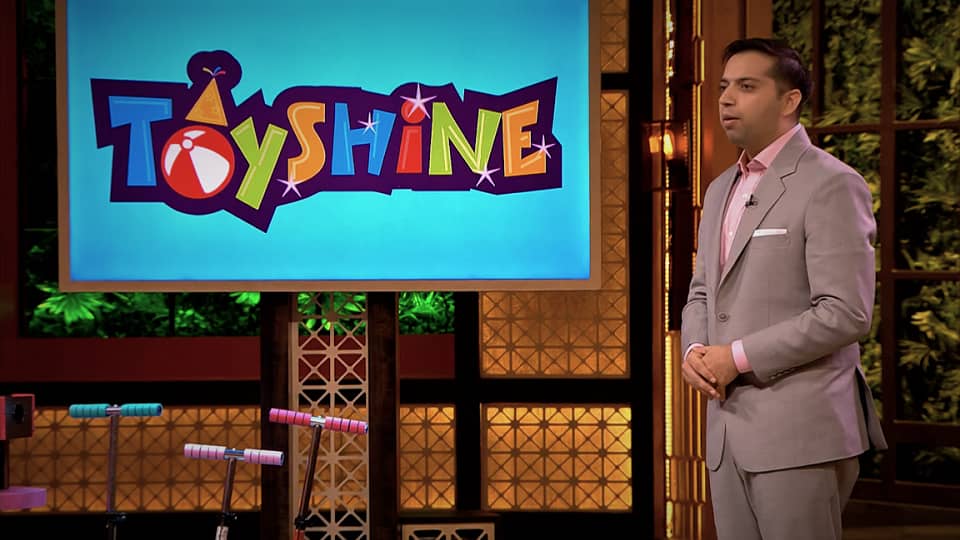 Toyshine with Rohit Khanna on Shark Tank India