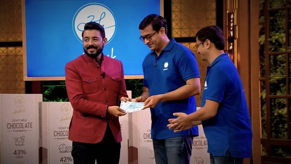 Aadvik Goat and Camel Milk on Shark Tank India