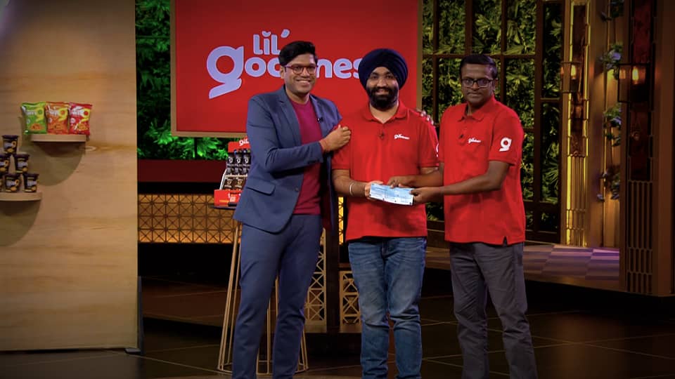 Lil Goodness Dark Chocolates on Shark Tank India