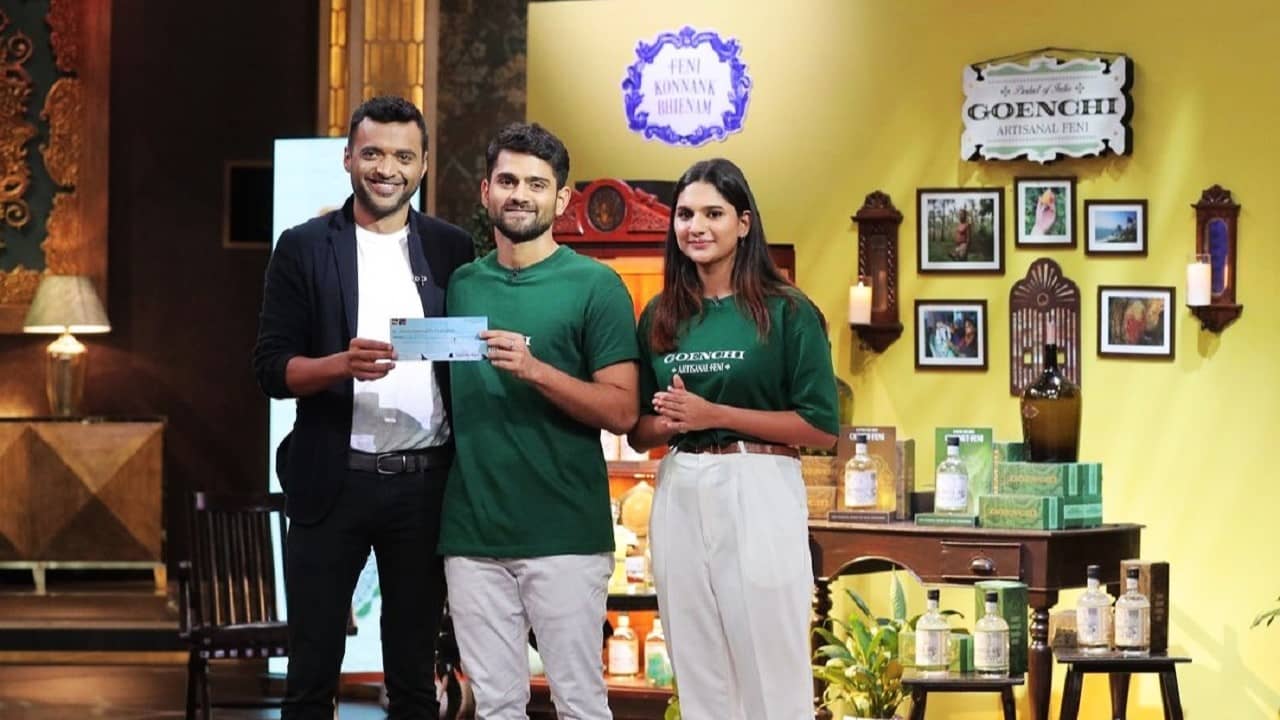 Goenchi Feni on Shark Tank India