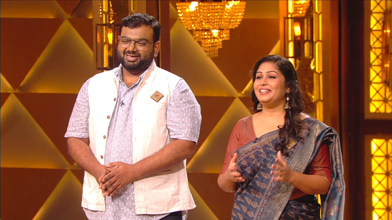 Nabhi Sutra on Shark Tank India with Swati Vakharia