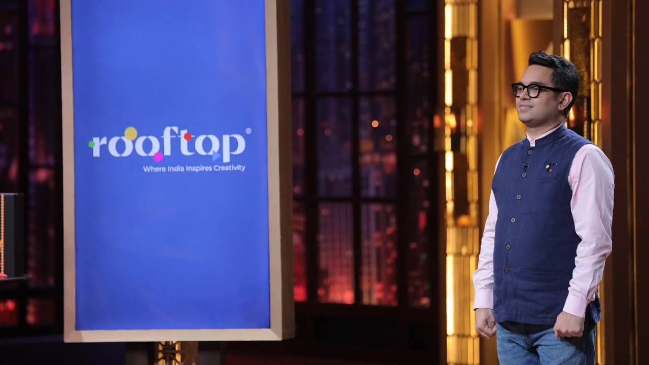 Rooftop on Shark Tank India with Kartik Gaggar