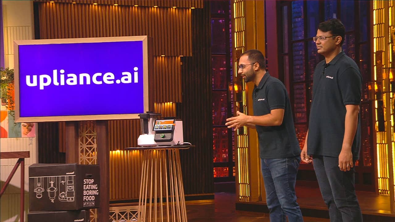 Upliance AI on Shark Tank India with Mohit Sharma and Mahek Mody