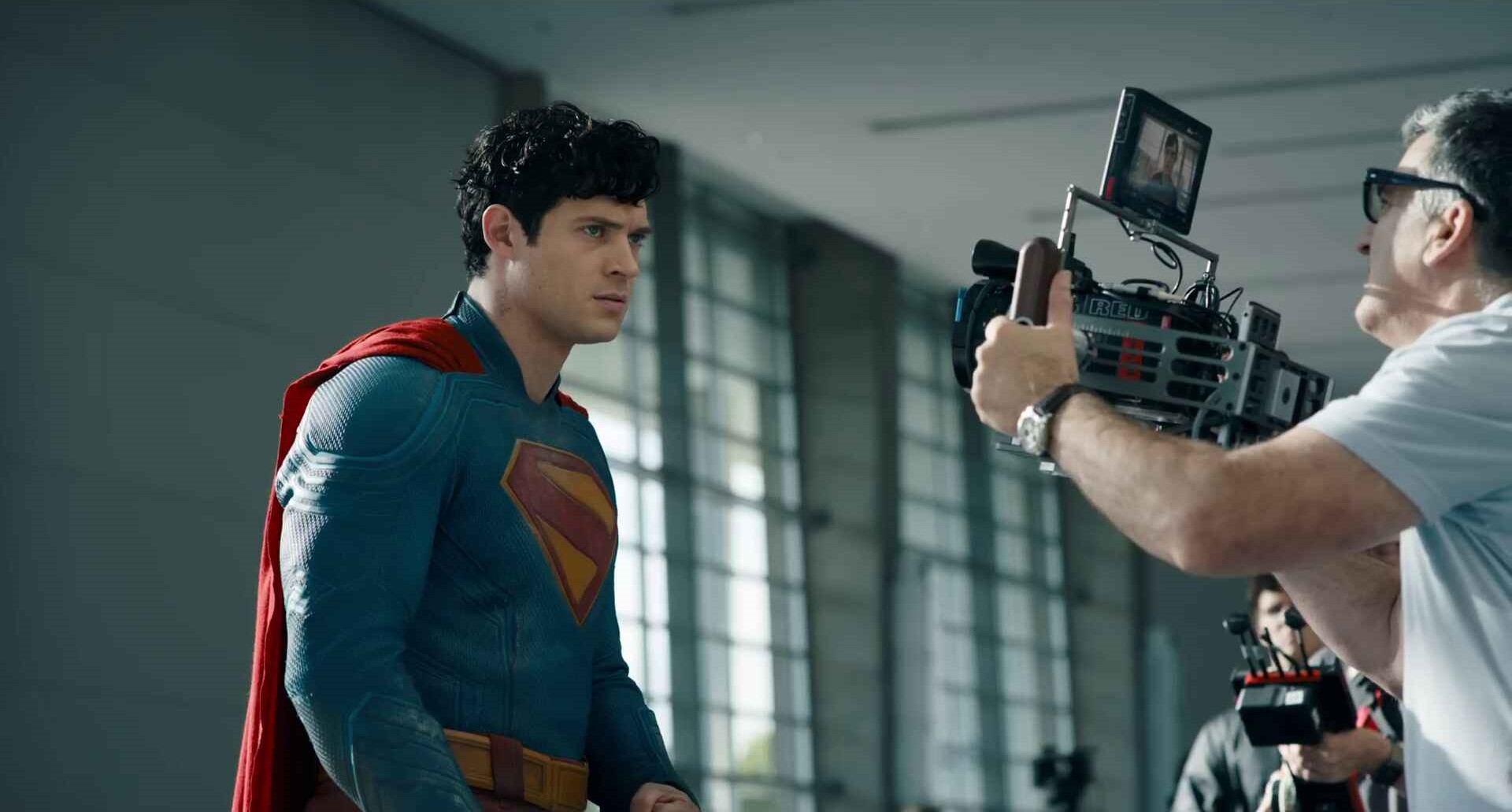 Henry Braham shooting Superman with Red IMAX cameras