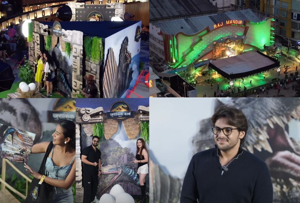 Jurassic World Reibrth at Raj Cinema, Ashish Chanchalani