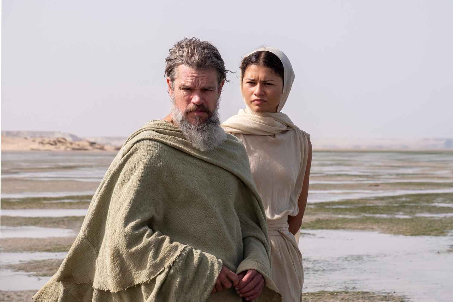 The Odyssey Matt Damon and Zendaya