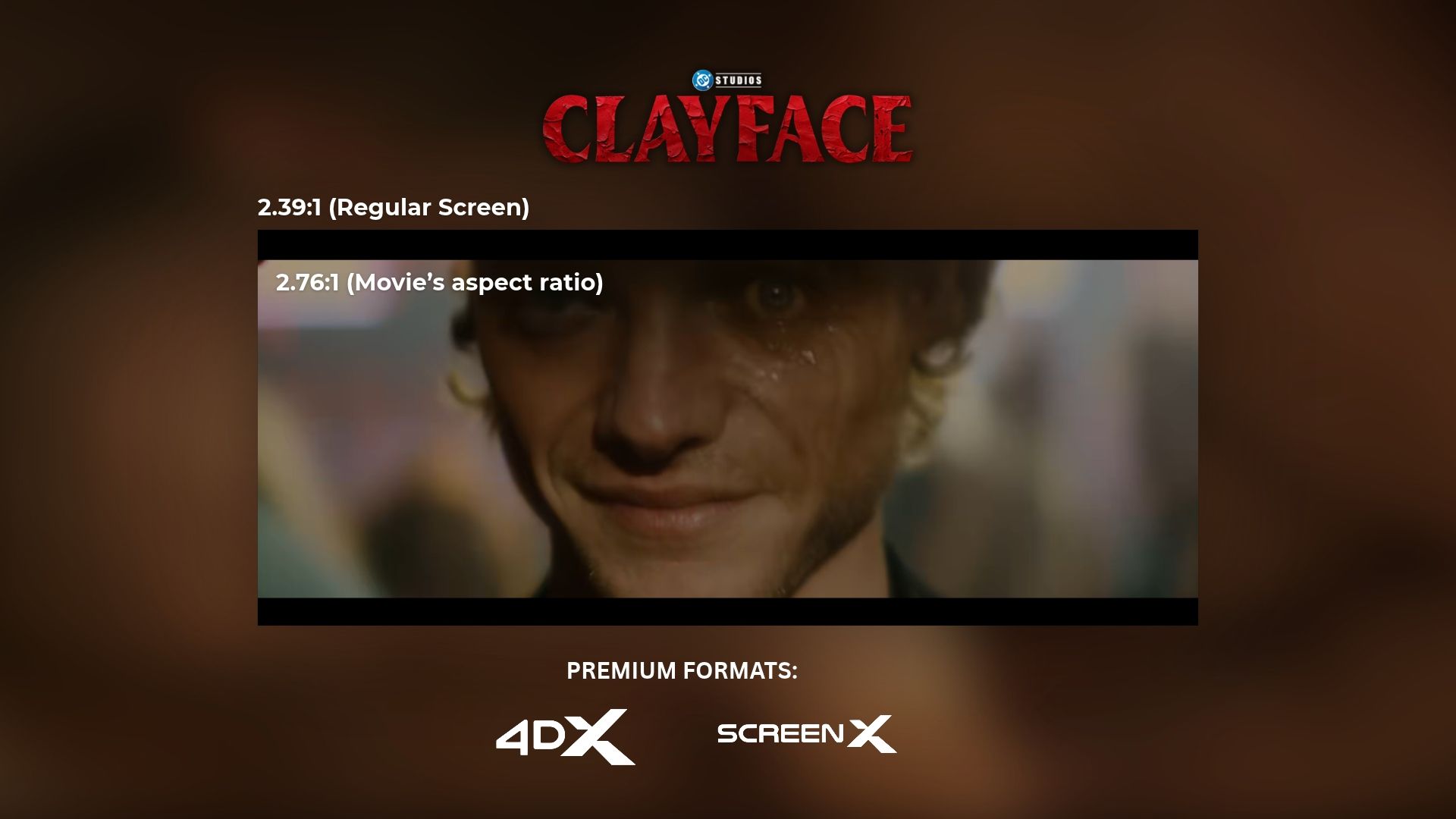 Clayface Aspect Ratio and Premium Formats
